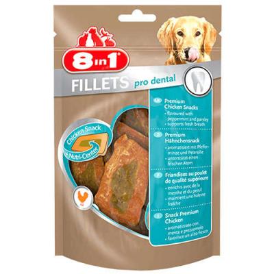 8 IN 1 FILLETS PRO DENTAL 80 GR