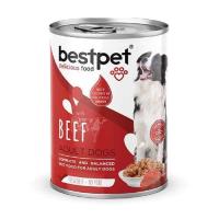 BESTPET KÖPEK SIĞIR ETLİ YAŞ MAMA 415 G