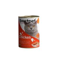 BESTPET KEDİ TAVUKLU YAŞ MAMA 415 G