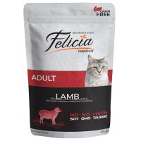 FELİCİA TAHILSIZ YETİŞKİN KUZULU POUCH 85 GR
