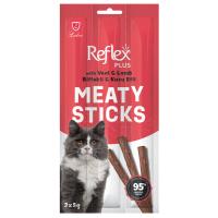 REFLEX PLUS CAT BİFTEKLİ VE KUZU ETLİ KEDİ ÖDÜLÜ 3*5 GR. RFT-027