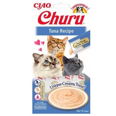 CIAO CHURU CREAM TON BALIKLI KEDİ ÖDÜL 4 x 14 Gr