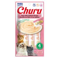 CIAO CHURU CREAM TON BALIKLI VE SOMONLU KEDİ ÖDÜL 4 x 14 Gr