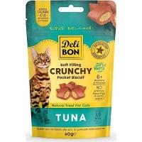 DELİBON CHRUNCHY İÇİ DOLGULU TUNA ÖDÜL BİSKÜVİSİ 60 GR.