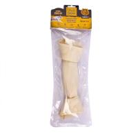 DELİBON DERİ EL İŞİ KEMİK DÜĞÜM MODEL BEYAZ 21 CM