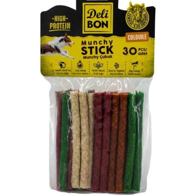 DERİ MUNCHY ÇUBUK ORTA BOY 15Lİ KARIŞIK RENK