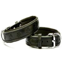 DOGGİE YUMUŞAK DERİ TASMA SBT2036M BLACK 40 CM