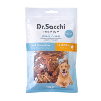 DR.SACCHİ PREMİUM KÜÇÜK TAVUK PARÇACIKLARI KÖPEK ÖDÜLÜ 100 GR.