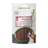ECO NATURA PET BEEF STRAPE YUMUŞAK BİFTEK ŞERİTLERİ KÖPEK ÖDÜLÜ 90 GR.