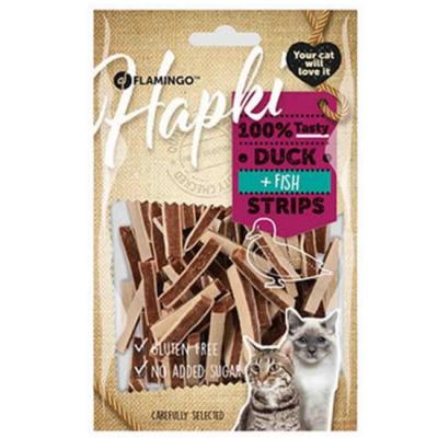 FLAMİNGO HAPKİ ÖRDEK VE MORİNA BALIKLI KEDİ ÖDÜLÜ 85 GR.