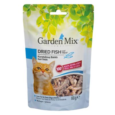GARDENMİX KURUTULMUŞ BALIKLI KEDİ ÖDÜLÜ 60 GR.