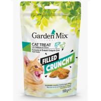 GARDENMİX SOMONLU VE ÖRDEKLİ İÇİ DOLGULU KEDİ ÖDÜLÜ 100 GR.
