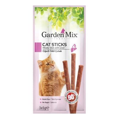 GARDENMİX CAT CİĞERLİ ÖDÜL STİCK 3'LÜ15 GR