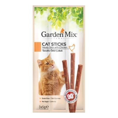 GARDENMİX CAT TAVUKLU ÖDÜL STİCK 3'LÜ15 GR