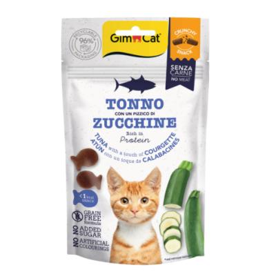 GİMCAT CRUNCHY TON BALIKLI VE KABAKLI KEDİ ÖDÜLÜ 60 GR.