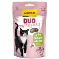 GİMCAT DUO SOFT SHACKS KUZULU VE KÜMES HAYVANLI KEDİ ÖDÜLÜ 50 GR.