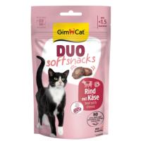 GİMCAT DUO SOFT SHACKS SIĞIR ETLİ VE PEYNİRLİ KEDİ ÖDÜLÜ 50 GR.