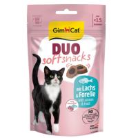 GİMCAT DUO SOFT SHACKS SOMON VE ALABALIK KEDİ ÖDÜLÜ 50 GR.