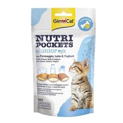 GİMCAT NUTRİPOCKETS JUNİOR MİX KEDİ ÖDÜLÜ 60 GR.