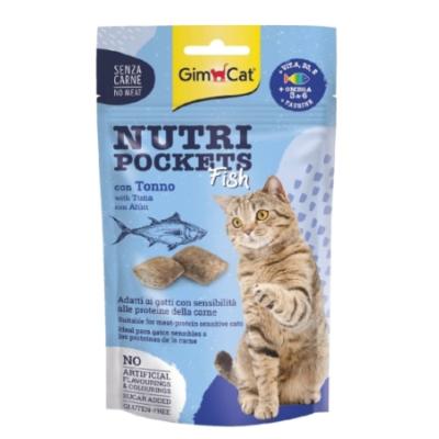 GİMCAT NUTRİPOCKETS TON BALIKLI KEDİ ÖDÜLÜ 60 GR.