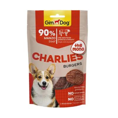 GİMDOG CHARLİES THE MONO SIĞIR ETLİ TAHILSIZ VE ŞEKERSİZ KÖPEK ÖDÜLÜ 70 GR.