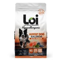 LOİ YETİŞKİN SOMONLU KÖPEK MAMASI 3 KG