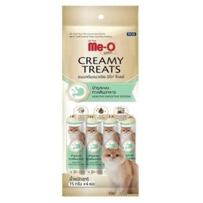 ME-O GOLD CREAMY TREATS TON BALIKLI VE PREBİYOTİK KREMA KEDİ ÖDÜLÜ 4*15 GR.