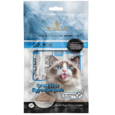 NOBILUS SOMONLU KEDİ KREMA ÖDÜL 5*15 GR.