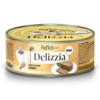 REFLEX DELİZZİA KIYILMIŞ HİNDİLİ KEDİ KONSERVE 85 GR.