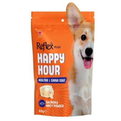 REFLEX PLUS HAPPY HOUR AHEALTHY VE SHİNY COAT   KÖPEK ÖDÜL 60 GR.