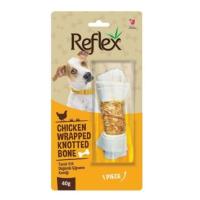 REFLEX TAVUKLU DÜĞÜMLÜ ÇİĞNEME KEMİĞİ 40 GR. RFT-117