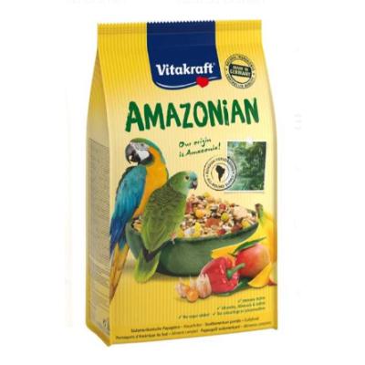 VİTAKRAFT AMAZONİAN AFRİKAN VE GRİ PAPAĞAN YEMİ 750 GR.