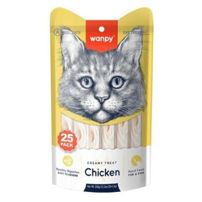 WANPY TAVUKLU  SIVI KEDİ ÖDÜLÜ 25*14 GR