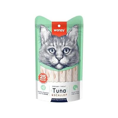 WANPY TON BALIKLI&TARAK BALIĞI  SIVI KEDİ ÖDÜLÜ 25*14 GR