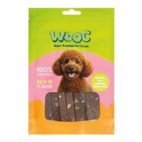 WOOC TAVUKLU, MOR PATATESLİ, MUZLU STİCK KÖPEK ÖDÜLÜ 75 GR.