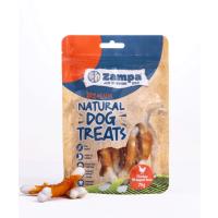 ZAMPA TAVUKLU SARGILI KEMİK KÖPEK ÖDÜLÜ 75 GR.