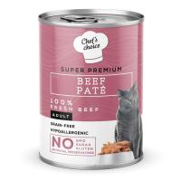 CHEFS CHOICE CAT BEEF 400 GR