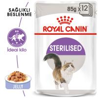 ROYAL CANIN STERILISED JELLY-GELATINA-GELE 85GR